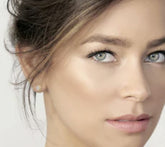 14K Yellow Gold Stud Earrings  w/ 0.20cttw of Diamonds